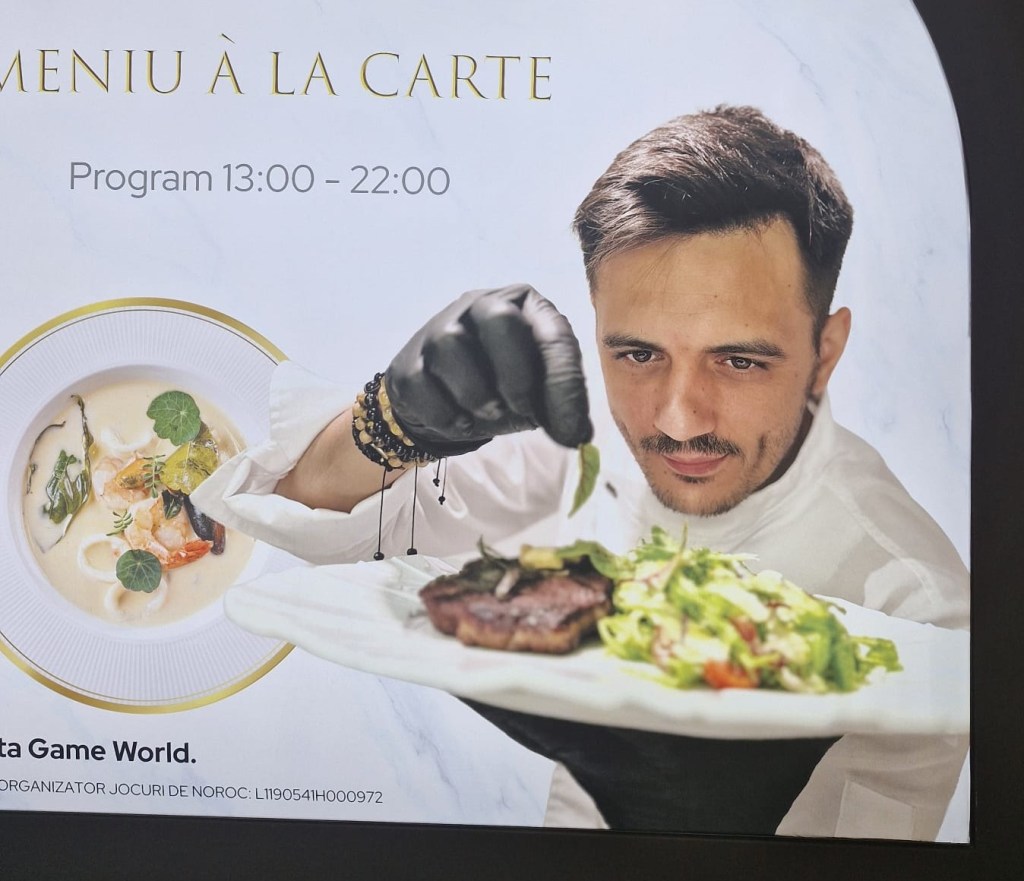 Scurt comentariu pe o poză cu&nbsp;bucătar